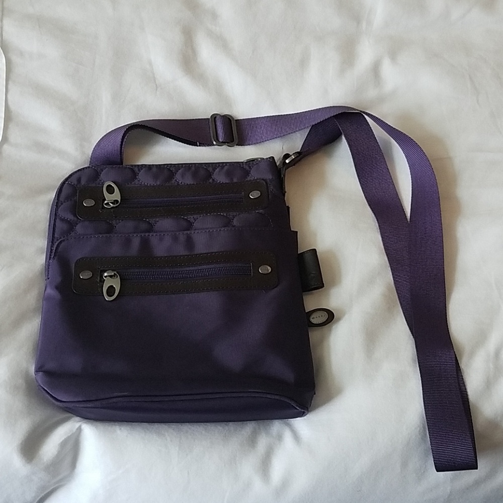 Purple crossbody